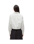 Cropped Bungee Waist Shirt