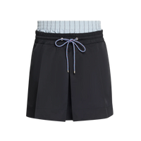 Double Waistband Mini Skirt