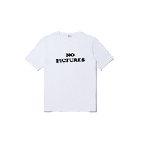 Modern "No Pictures" Tee