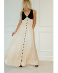 Row, Row, Row Your Buttons Dress