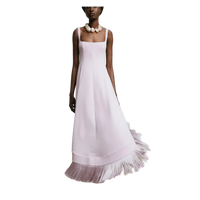 Emine Fringe Hem Dress