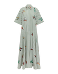 Bisou Embroidered Shirtdress