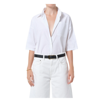 Frances Cropped Button Down
