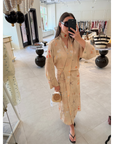 Peignoir Silk Dress