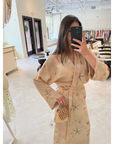 Peignoir Silk Dress