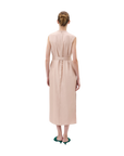 Ribbon Trim Sheath Dress