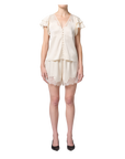 Lace Trimmed Tap Short