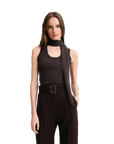 Scarf Tank Top