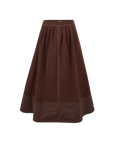 Paneled Hem Skirt