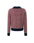 Striped V-Neck Sweater