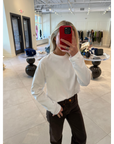 Cropped Long Sleeve Tee