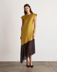 Violeta Lace Combo Dress