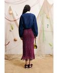 Nieve Sequin Knit Skirt