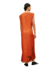 Monkey Dance Silk Midi Dress