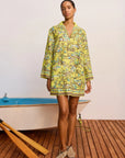 Fish Sticks Long Sleeve Mini Dress