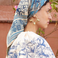 Villa Romantica Silk Scarf