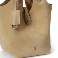 Polo Play Small Suede Bag