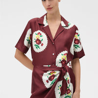 Folk Doilie Camp Shirt
