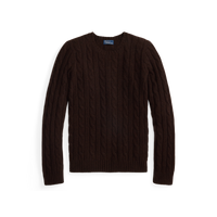 Cableknit Cashmere Sweater