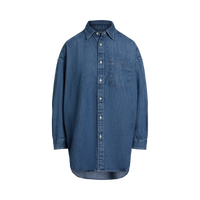 Oversized Denim Shirt- WW