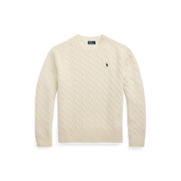 Cable Crewneck Sweater