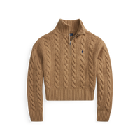 Cable Half-Zip Sweater