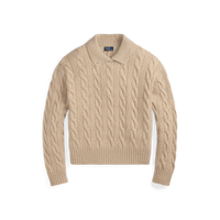 Cable Collar Sweater