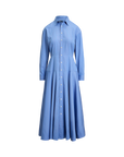Striped Poplin Shirtdress