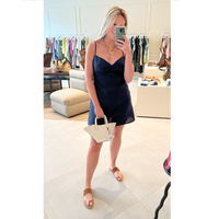 Twist Slip Mini Dress