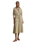Striped Utility Shirtdress Shirtdress