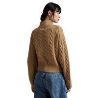 Cable Half-Zip Sweater