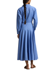 Striped Poplin Shirtdress