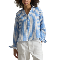 Cropped Linen Shirt