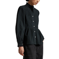 Long Sleeve Collared Blouse