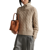 Cable Collar Sweater