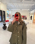 Belted Utility Coat