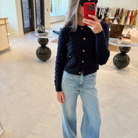 Cableknit Cardigan