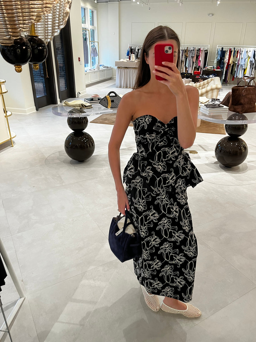 Toshiko Embroidered Skirt