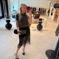Organza Midi Skirt