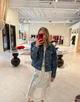 Sequin Pull On Skirt
