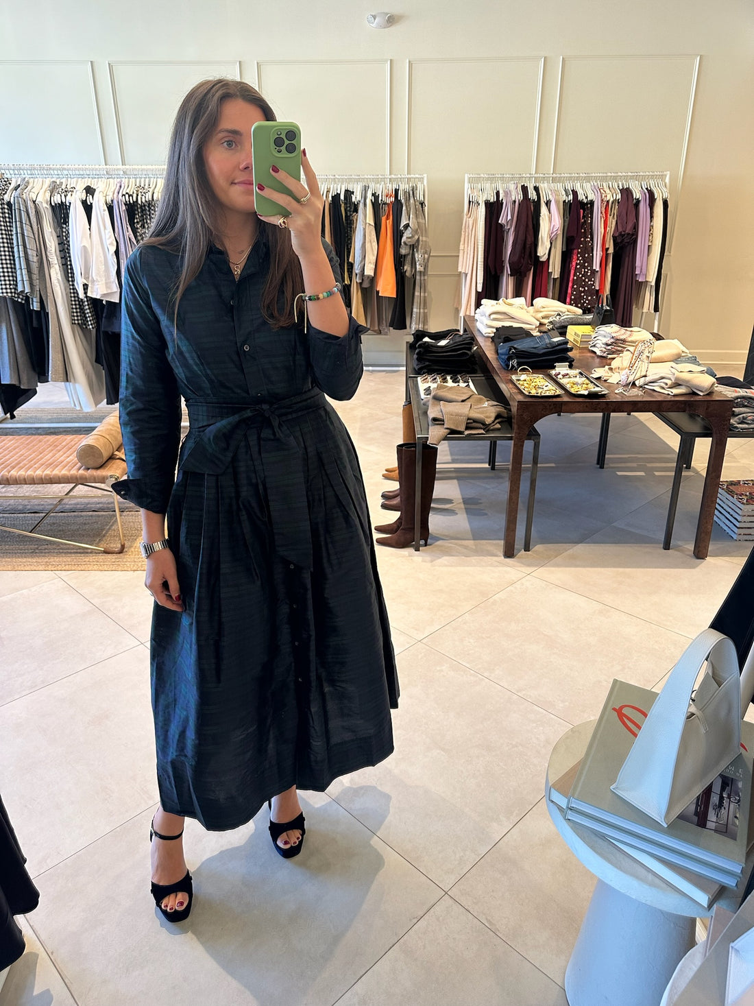 Shirtwaist Maxi Dress