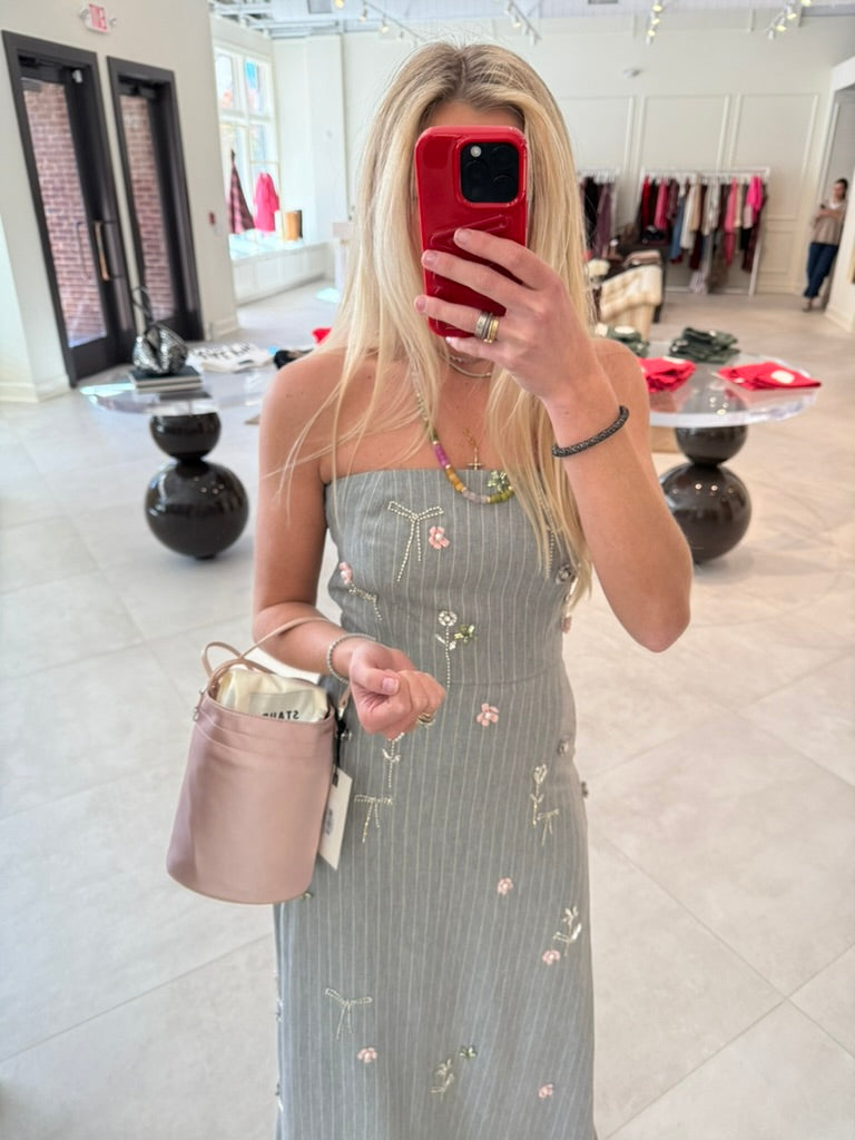 Caswell Embroidered Dress