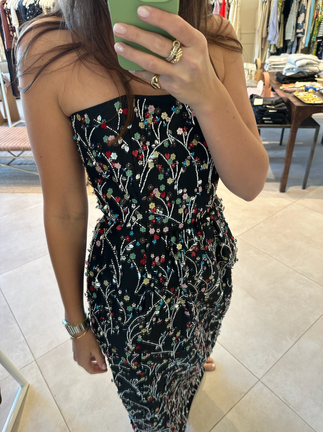 Lena Embroidered Dress