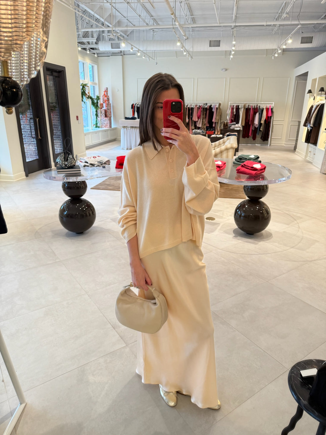 Grace Scallop Trim Skirt