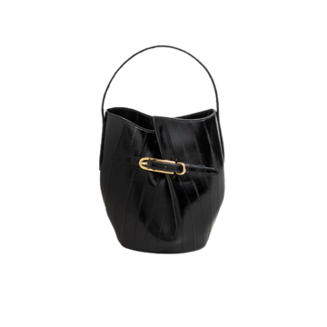 Belted Bucket Mini Bag