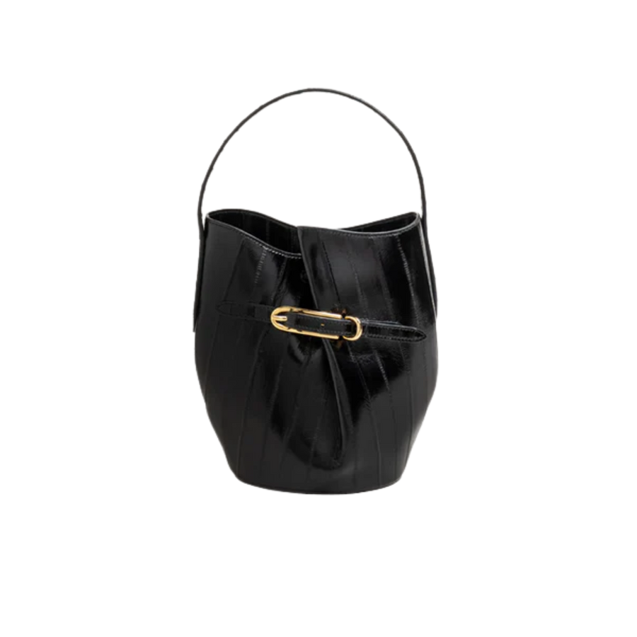 Belted Bucket Mini Bag