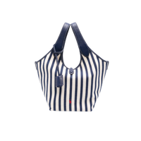 Play Stripe Canvas Tote