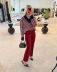 Kendall Flare Velveteen Jean
