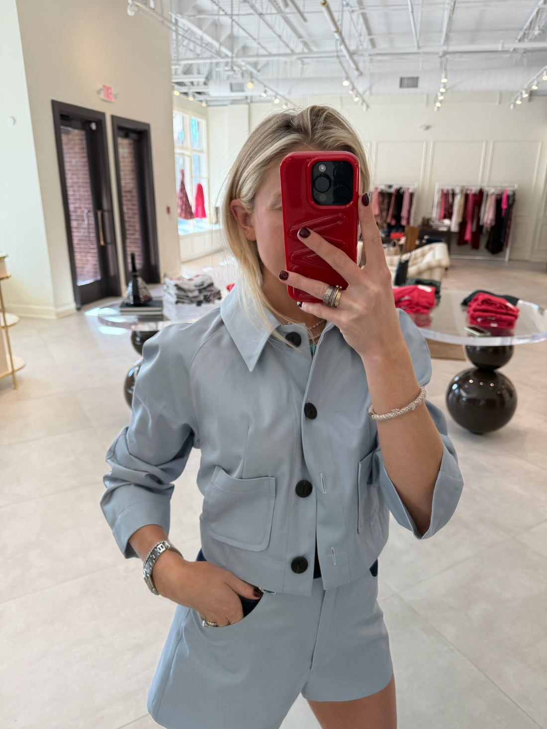 Raglan Sleeve Barn Jacket