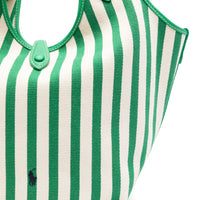 Play Stripe Canvas Tote